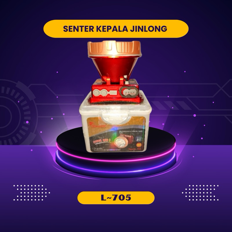 Senter kepala jinlong jl-705