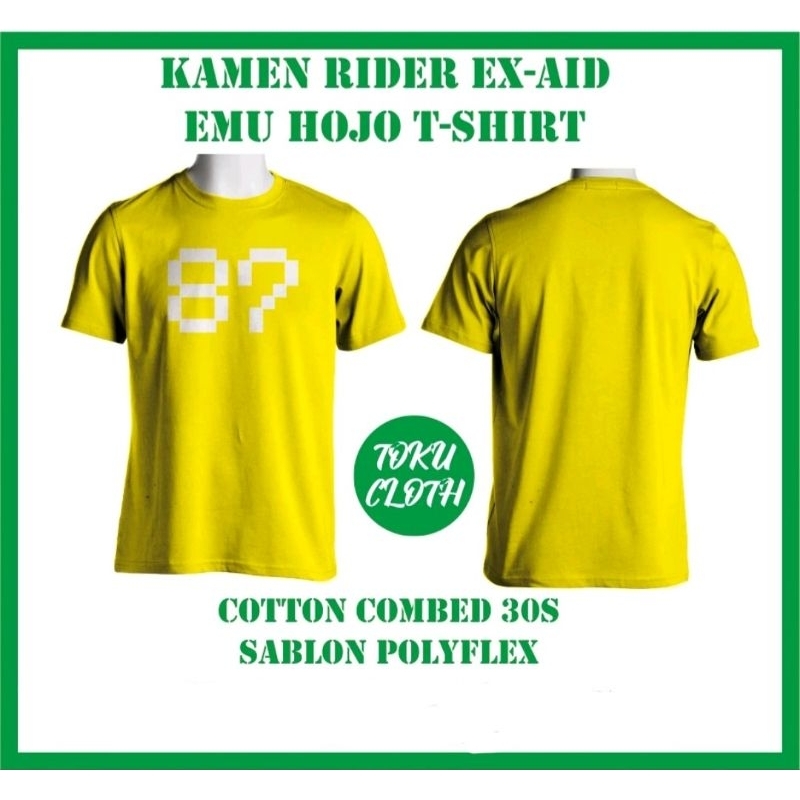 Kamen Rider Ex-Aid Emu Hojo T-Shirt / Kaos 87