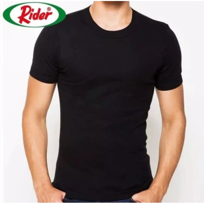 KAOS OBLONG RIDER HITAM/OBLONG RIDER PUTIH KATUN