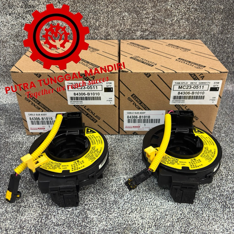 Kabel Spiral Klakson/Cable Sub Assy Toyota All New Avanza/Agya/Ayla/Veloz (1PCS) 84306-B1010