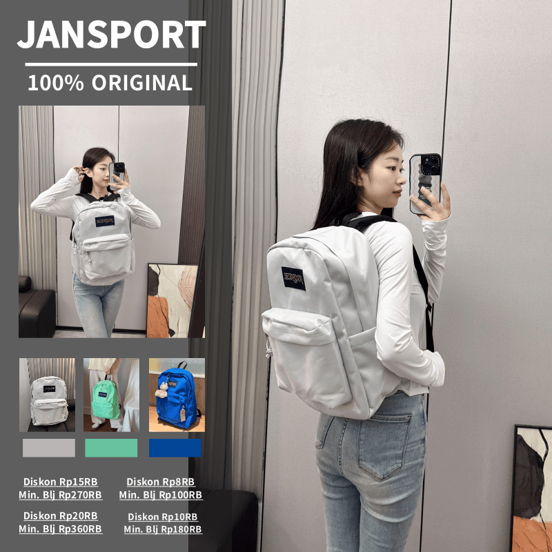 tas jansport ori tas sekolah aesthetic tas sekolah awet dan kuat tas sekolah banyak kantongtas jansp