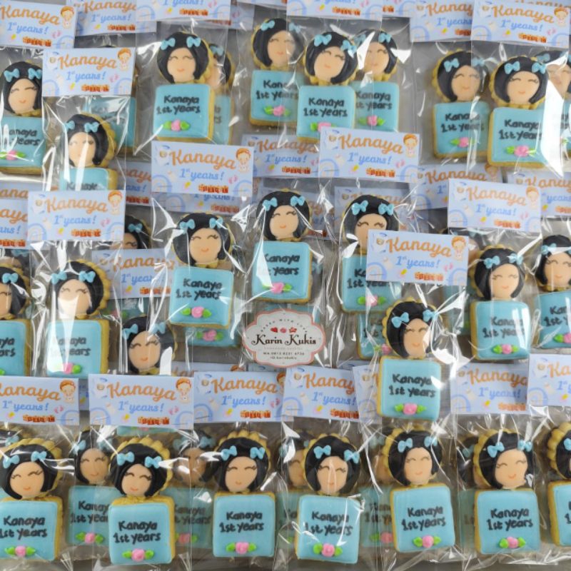 

Hampers, souvenir kukis ultah isi 2