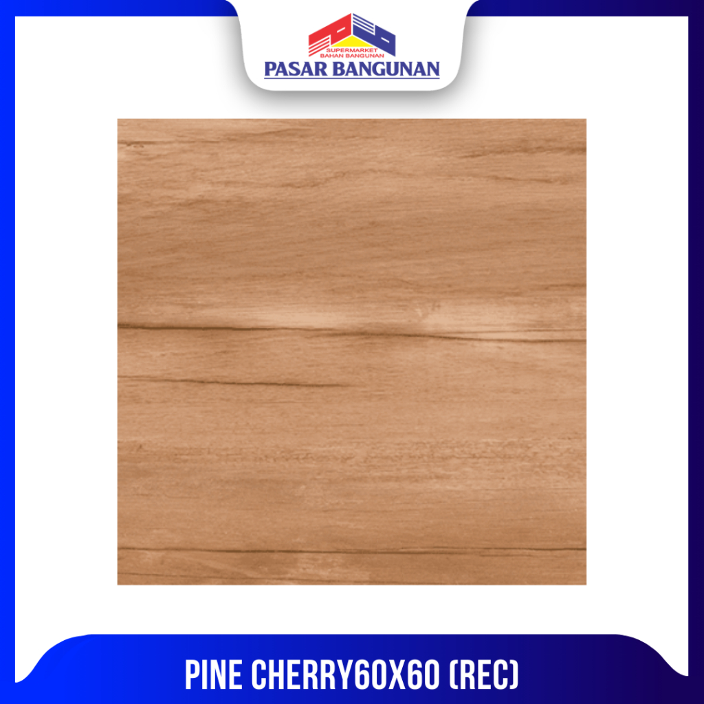 KERAMIK HABITAT PINE CHERRY 60X60 (REC)