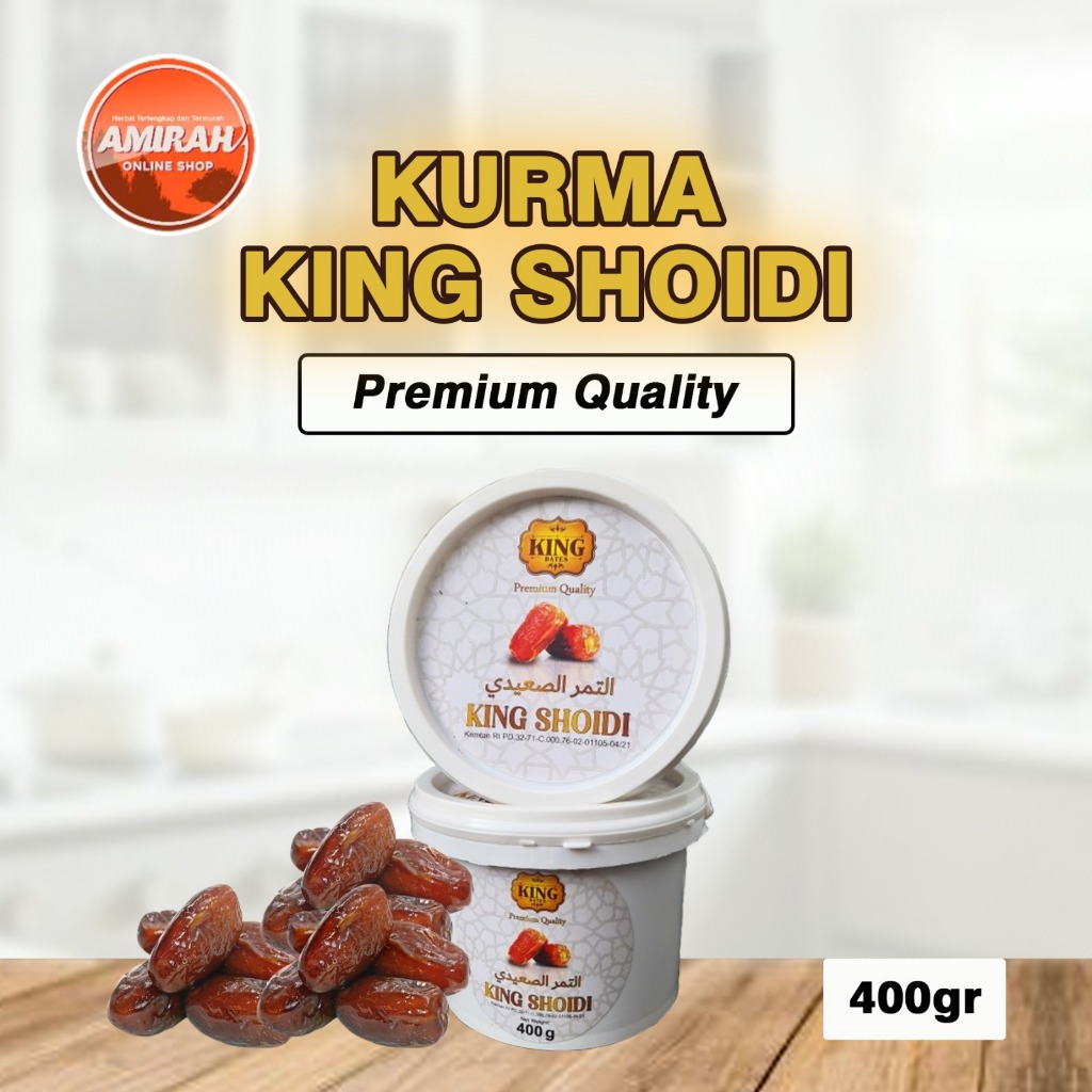 

KURMA KING DATES SHOIDI 1KG CEMILAH SEHAT PENAMBAH ENERGI DAN KAYA AKAN SERAT SERTA MENGATUR GULA