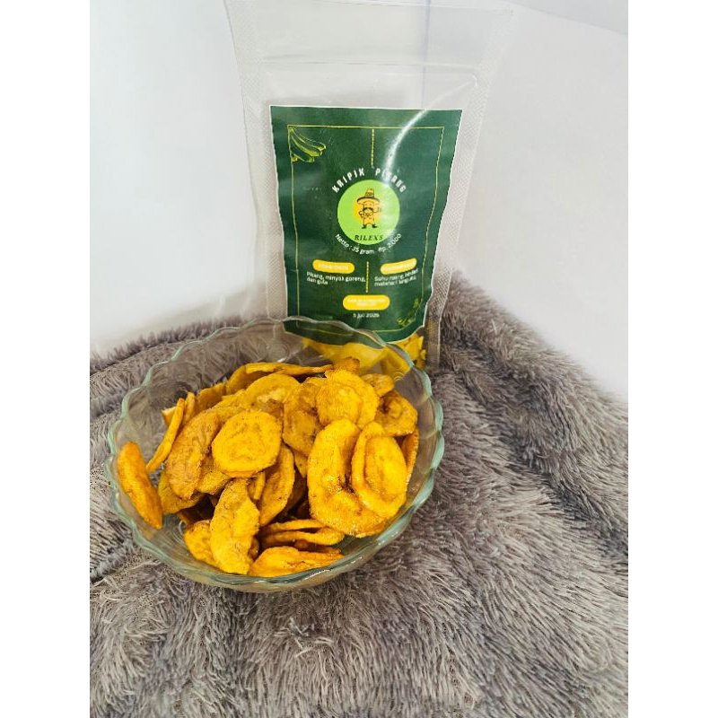 

Keripik Pisang Rilexs, Keripik Pisang Original 35gr