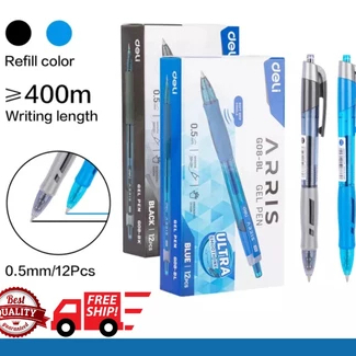 

PENA GEL DELI G08 ARRIS 0.5 (12)