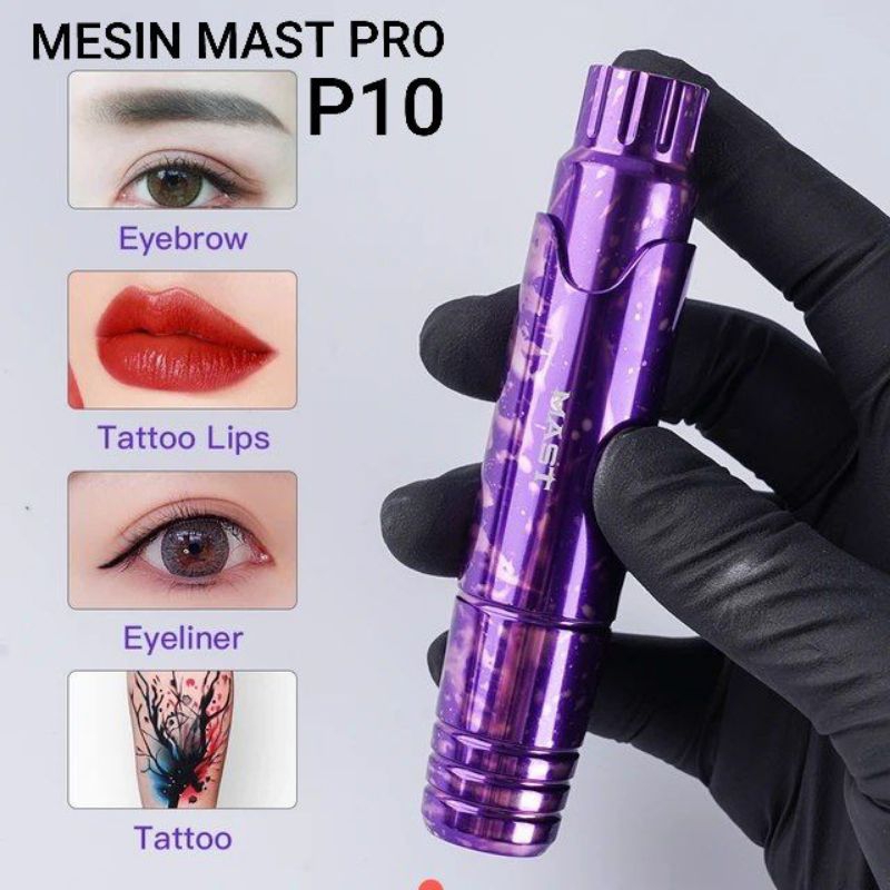 MESIN MAST PRO P10 OMBRE BROW POWDER USA MESIN SULAM ALIS /SULAM BIBIR / SULAM EYELINER