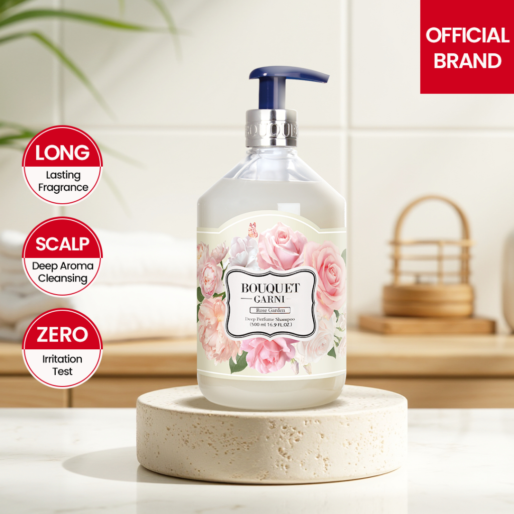 Bouquet Garni Deep Perfume Shampoo Rose Garden 500ml