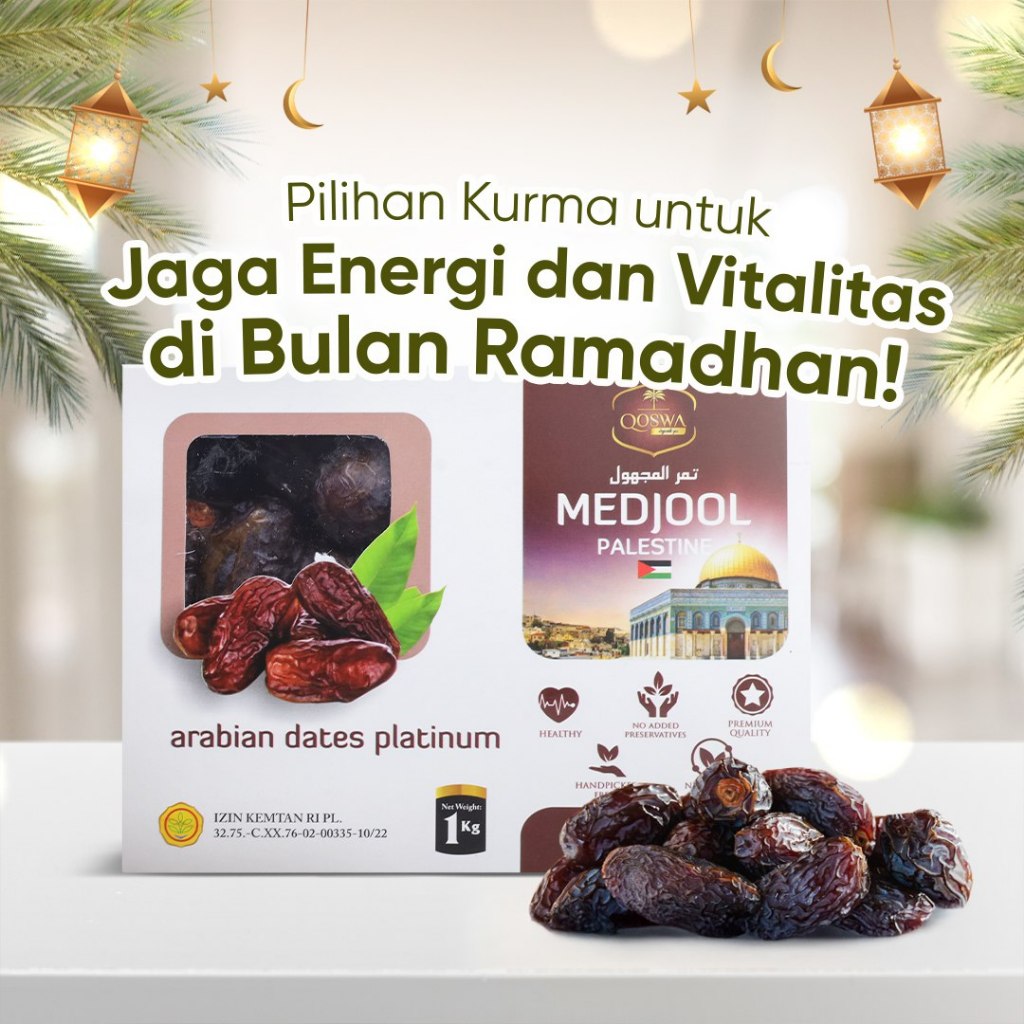 QOSWA - Kurma Qoswa Medjol 1kg