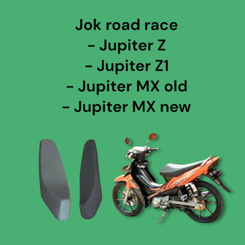 Jok motor model road race untuk Yamaha Jupiter Z, Jupiter Z1, Jupiter MX old, Jupiter MX new