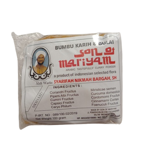 

SON OF MARIYAM BUMBU KARIH & GULAI 7.5 GR 2306100004