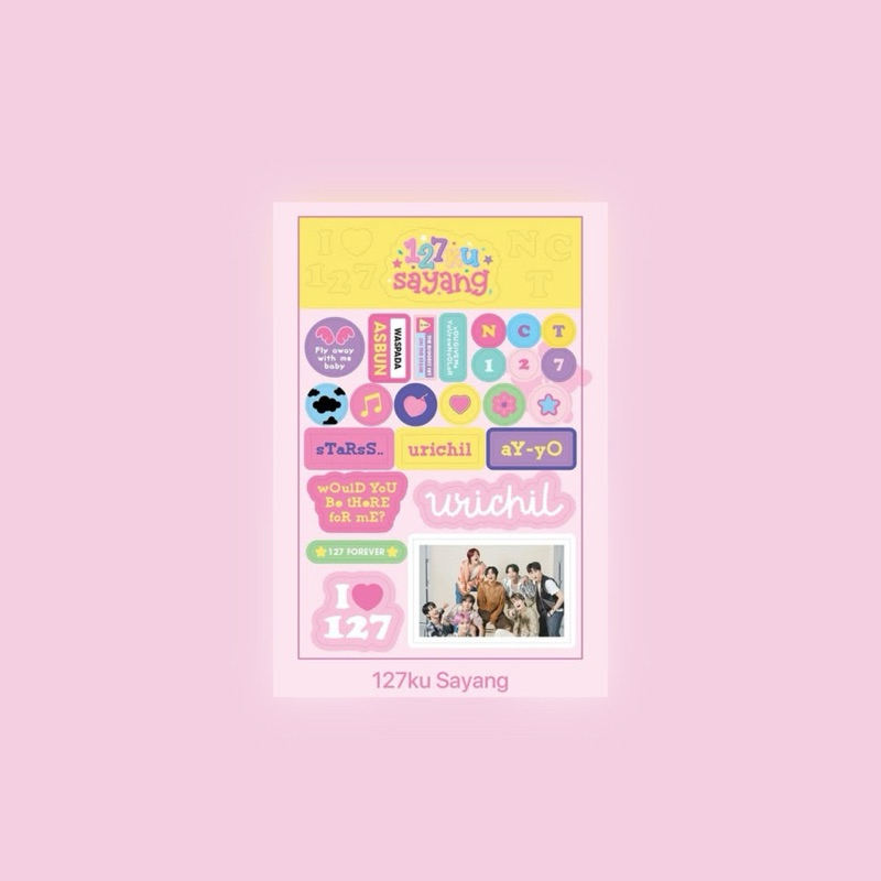 

127ku Sayang - NCT 127 Sticker