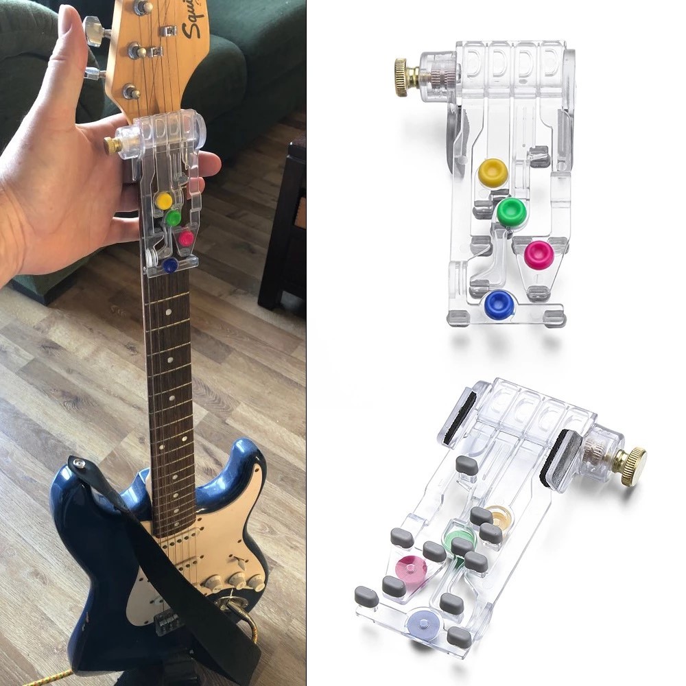 Alat Belajar Gitar Chord Buddy Guitar Helper Pencegah Tangan Sakit 00LL
