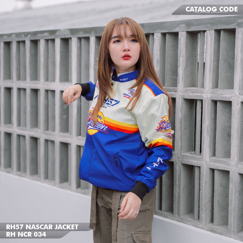 RH57 JAKET NASCAR RH NCR 034 || JAKET PRIA / WANITA ( ORIGINAL )
