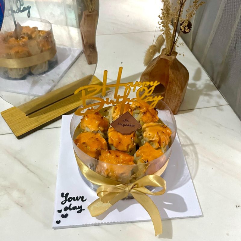 

Dimsum mentai cake 16 pcs/32pcs