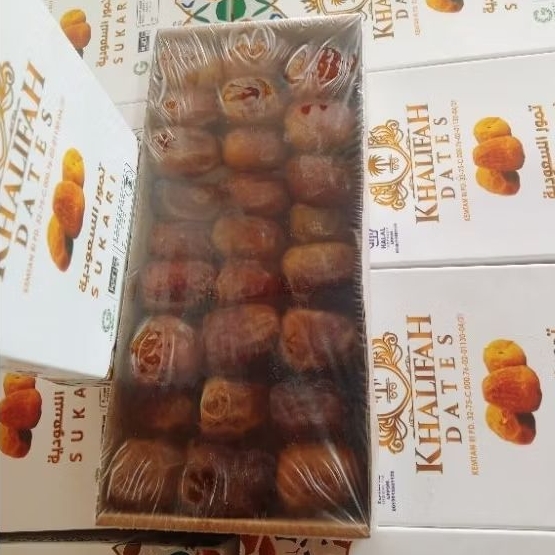 

Kurma Sukkari Premium Khalifah Dates Box 1 dan ½ kg !!PALING LARIS!!