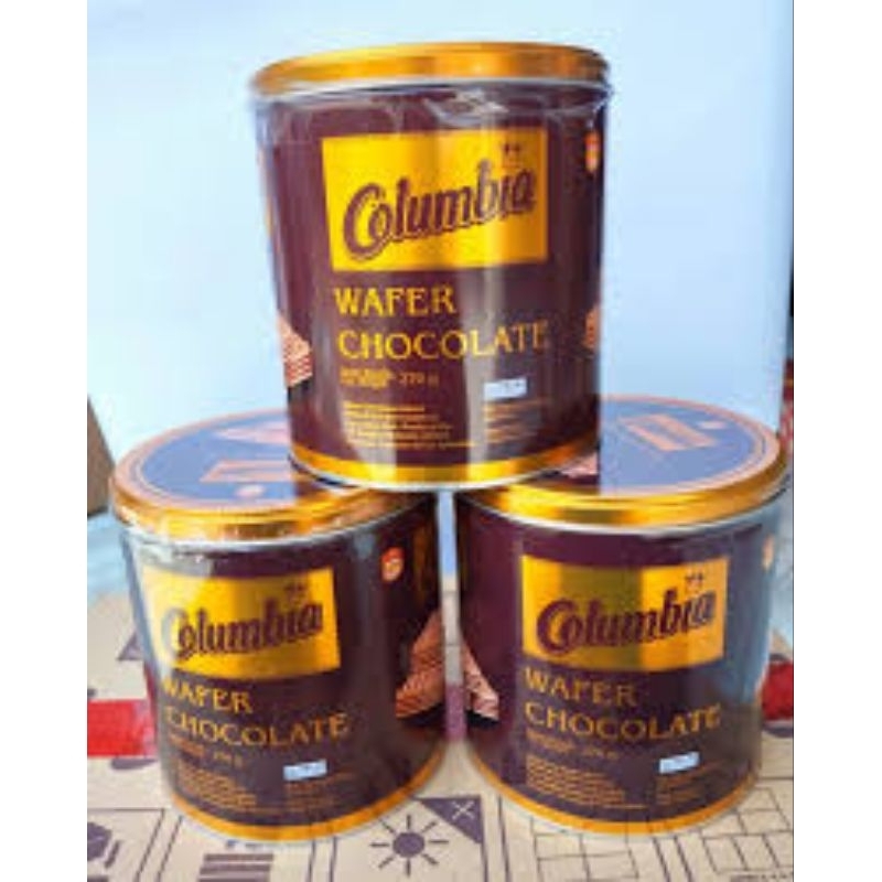 

COLUMBIA WAFER COKLAT 270G / MAKANAN LEBARAN