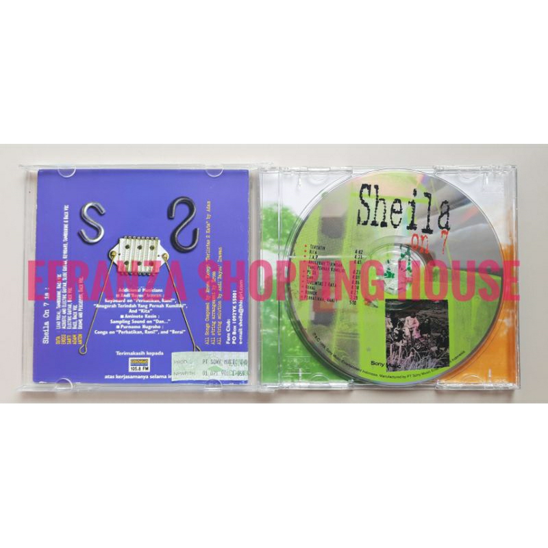 SHEILA ON 7 - Sheila on 7 (self titled) CD langka, asli