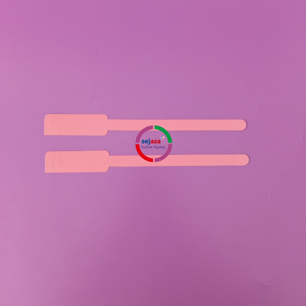 Gelang Pasien Dewasa Polos | Gelang Identitas Pasien | Gelang Pasien Pink