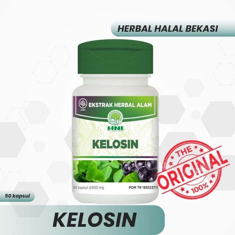 KELOSIN HNI Kelosin hpai herba daun kelor Membantu memperkuat daya ingat Menurunkan kadar gula darah