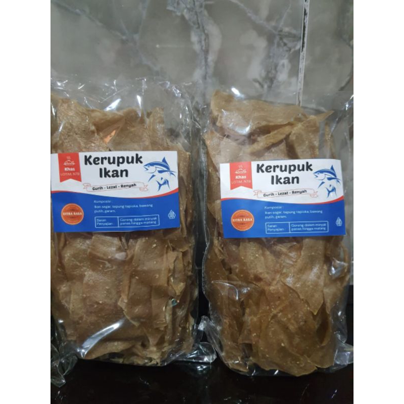 

Kerupuk Ikan Khas NTB
