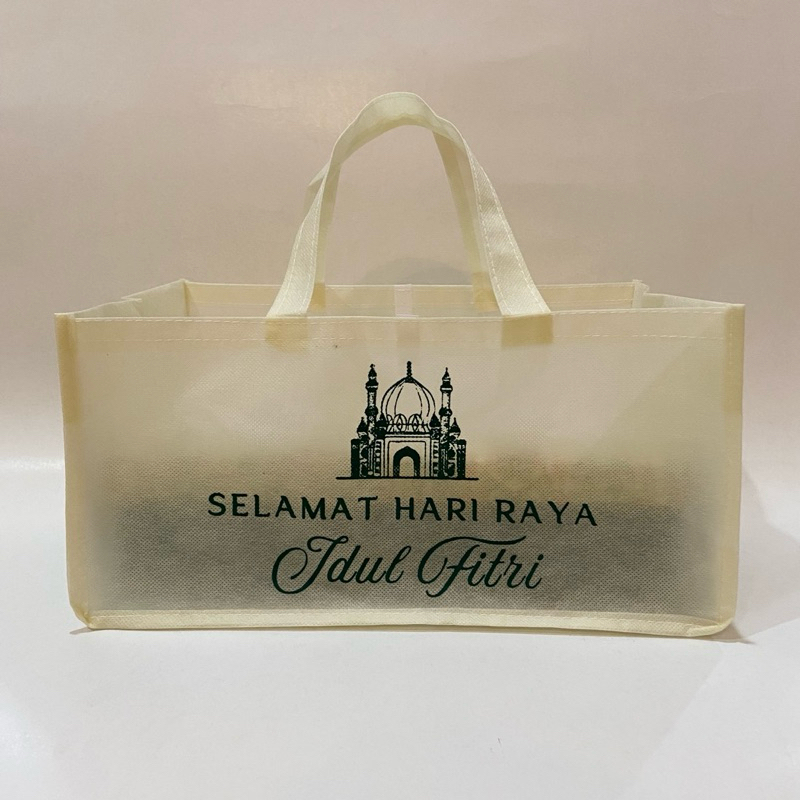 

PAPERBAG BOX LEBARAN KUE KERING | SPUNBOND BAG LEBARAN IDUL FITRI