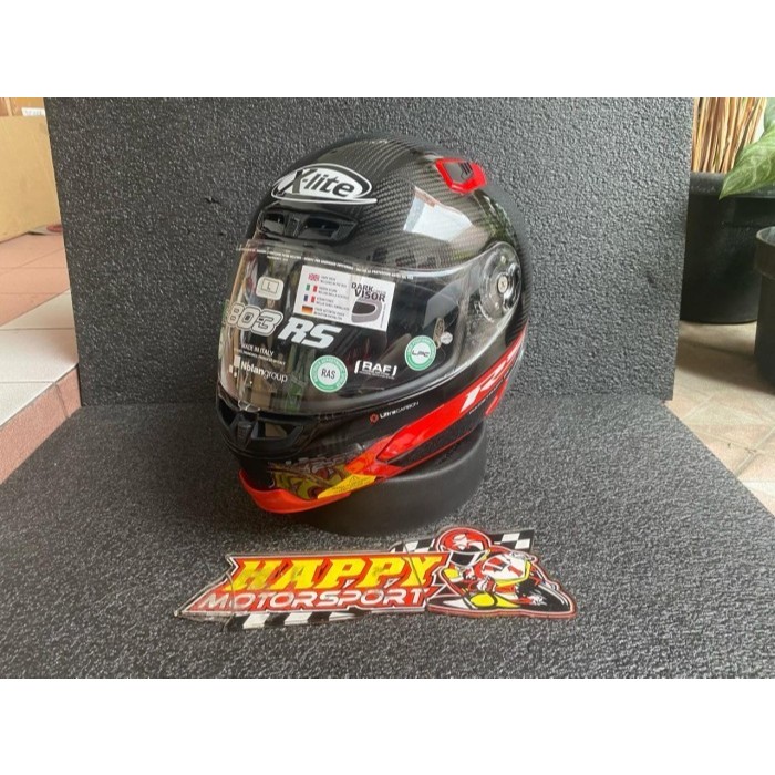 HELM FULL FACE NOLAN X-LITE X-803 RS ULTRA CARBON HOT LAP CARBON