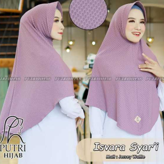 HIJAB SYAR'I ISVARA Hijan instan ped Isvara Syar'i by Putri Hijab