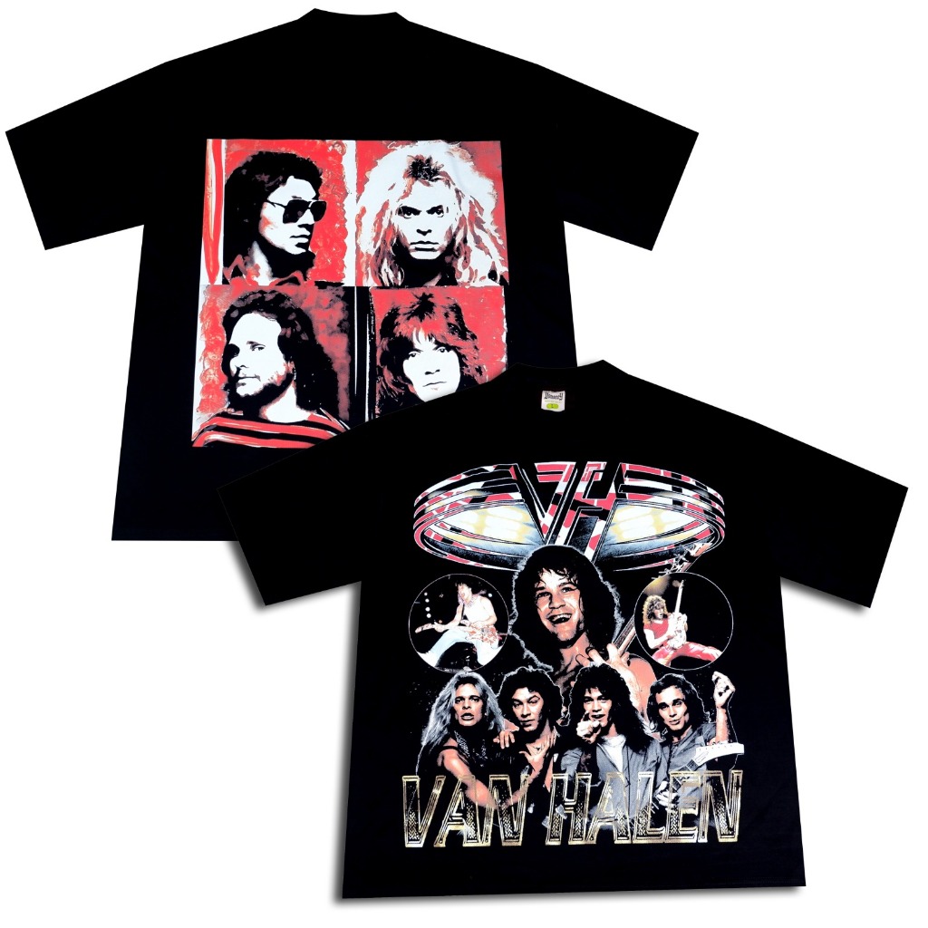 Van Halen T-shirt Bootleg Vintage Oversize