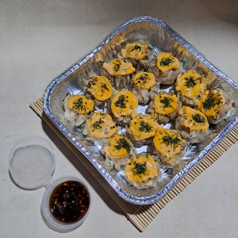 

Dimsum Mentai Family Size (16 pcs) + Tobiko dan Chilli Oil