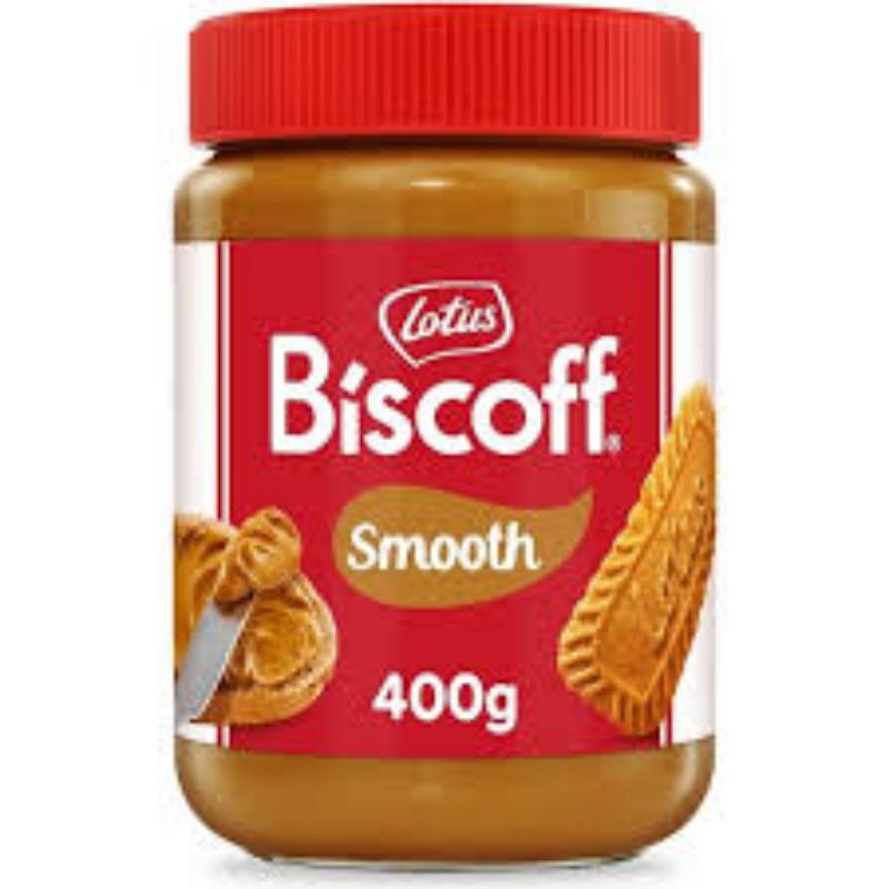

Lotus Biscoff smooth spread 400gr