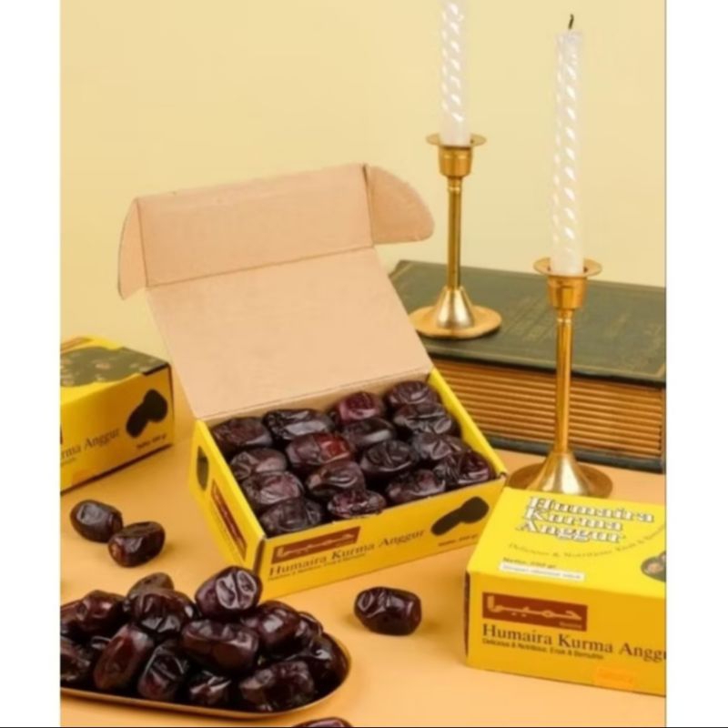

Kurma anggur Al humairah 550gr 1 pcs Box