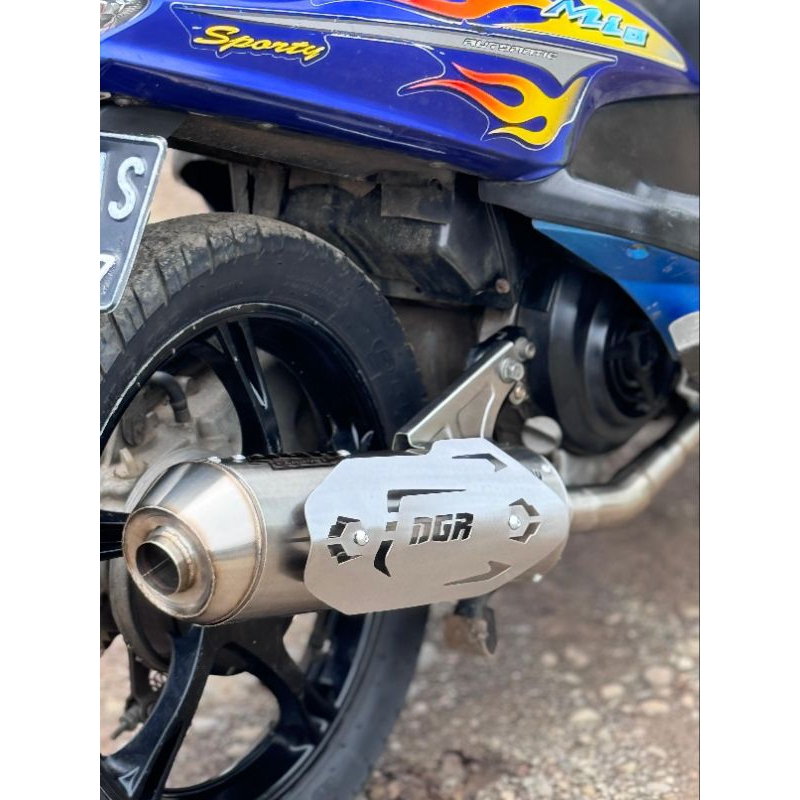KNALPOT STD RACING TYPE ZENIT INLET 38 TAMENG BEAT MIO VARIO DGR EXHAUST VIRAL NEW MODEL