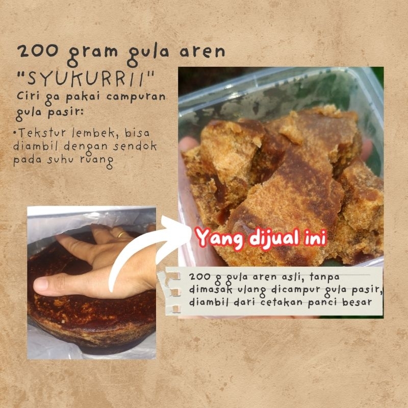 

Gula Aren No Campuran Gulpas