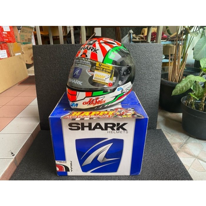 HELM FULL FACE SHARK RACE R PRO ZARCO