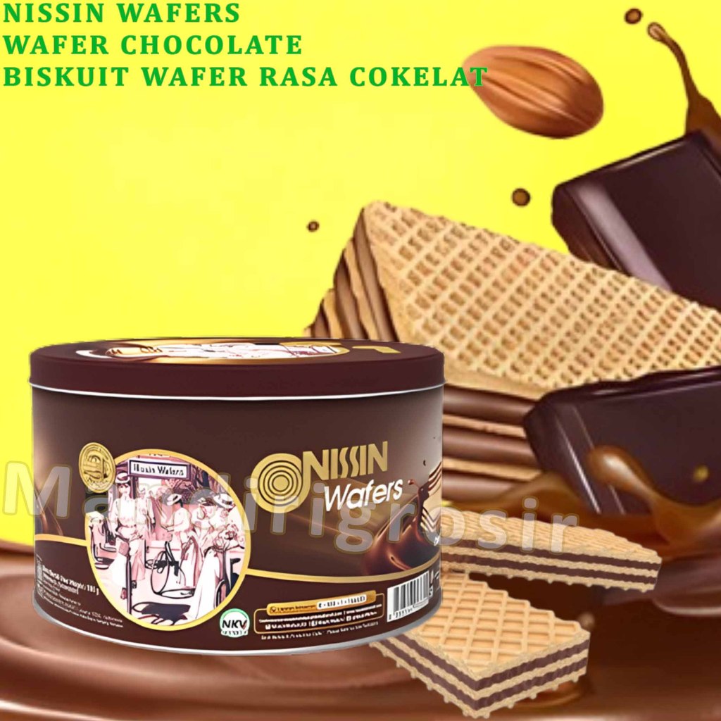 

Biskuit Wafer Rasa Cokelat * Nissin Wafers * Wafer Chocolate * 180gr