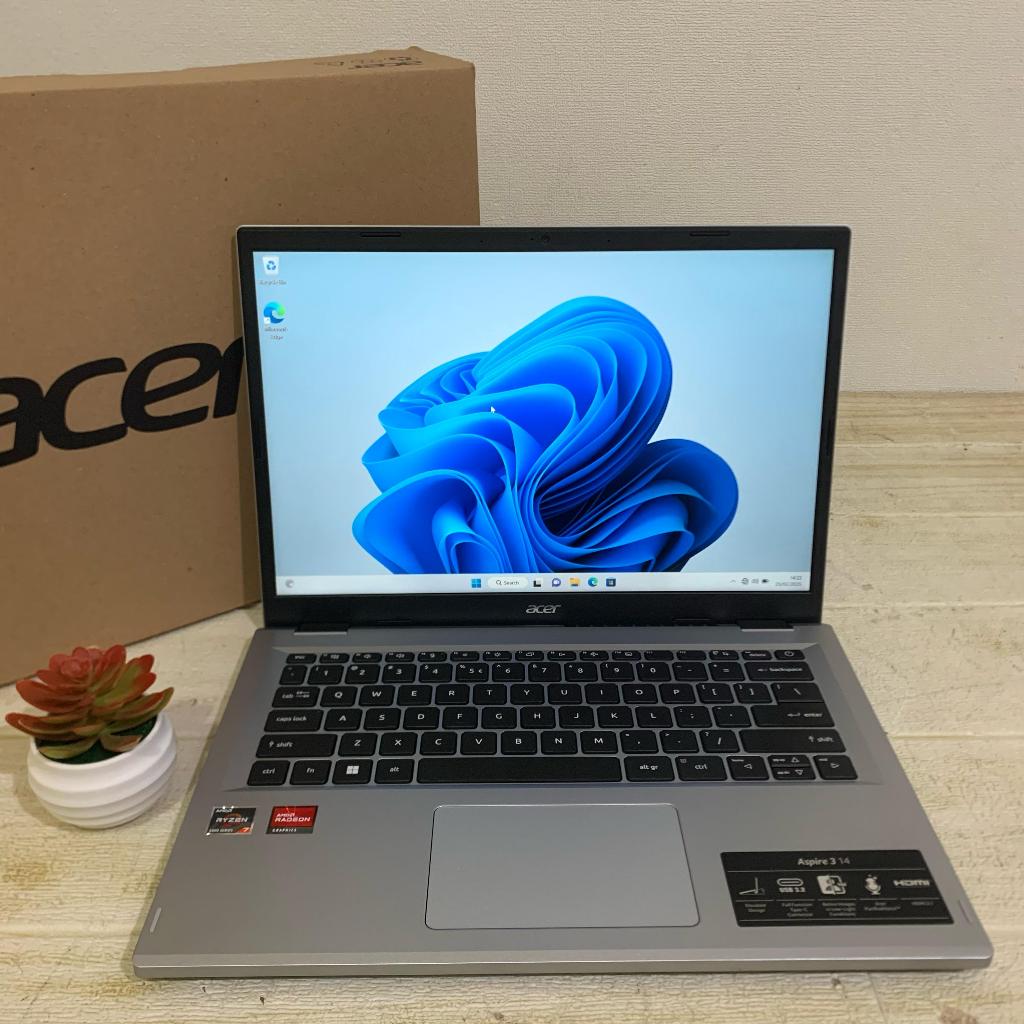 NEW Laptop Slim Acer Aspire 3 A314 42P | Ryzen 7 5700U | RAM 16 GB | SSD 512 GB | 14" FHD | Windows 