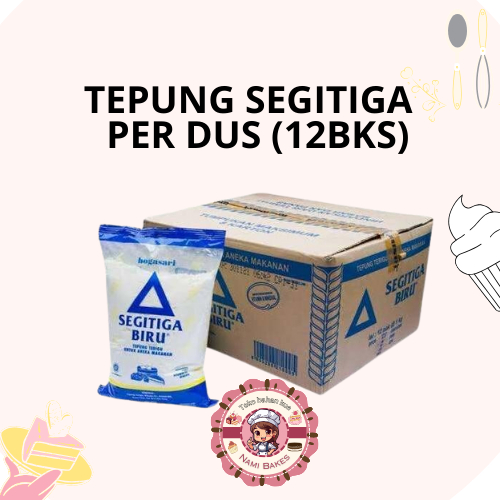 

Tepung Segitiga Biru Ekonomis 1kg per dus (12bks)