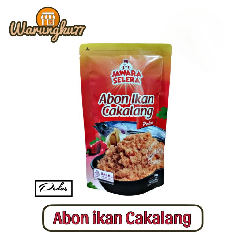 

Abon Ikan Cakalang Js Jawara Selera Varian Pedas - 90 gr -Spesial promo free packing bubble wrap