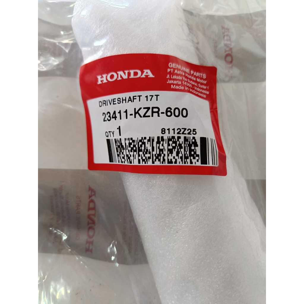 As Pully Belakang Honda Vario 125 old Vario 125 Led 23411 KZR 600 23411 KZR 601 23411 KZR 600 Drive 