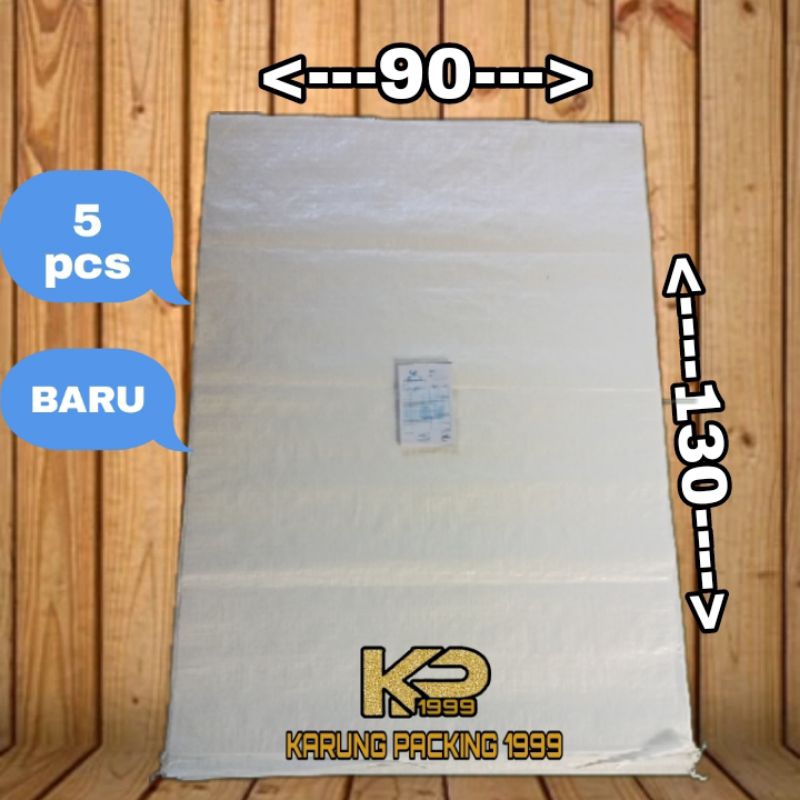 karung plastik 90x130, karung packing jumbo, karung besar, packing