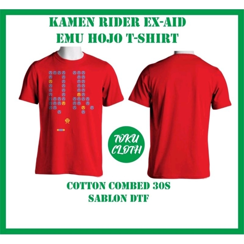 Kamen Rider Ex-Aid Emu Hojo T-Shirt / Kaos P1