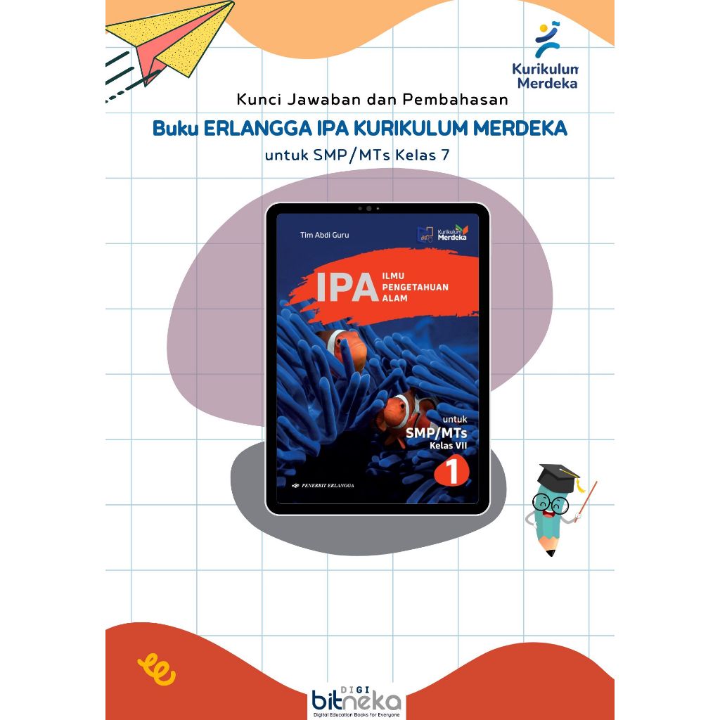 Kunci Jawaban Buku Teks IPA SMP Kelas 7 Kurikulum Merdeka ERLANGGA