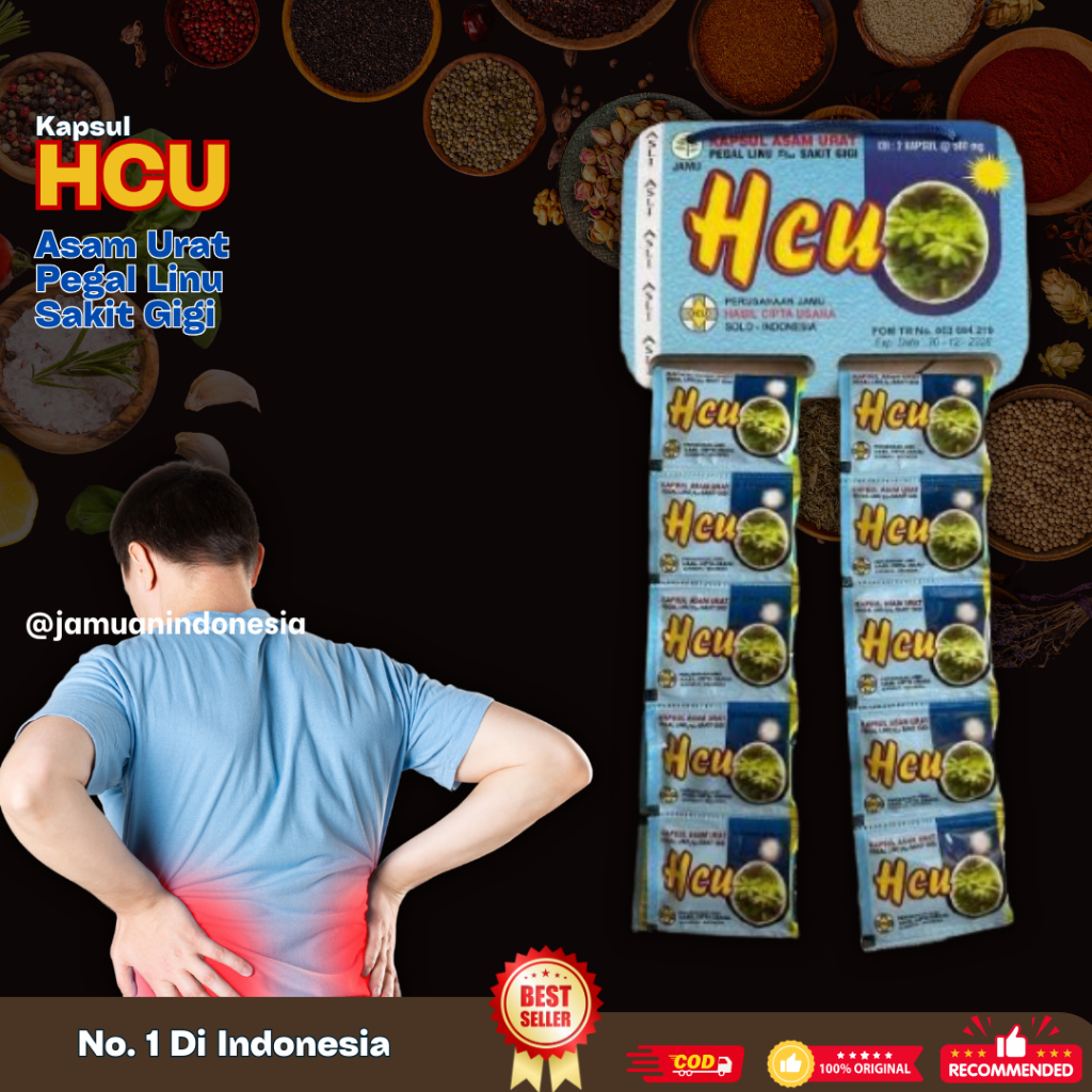 

HCU Asli 100% Original Renceng 20 Sachet