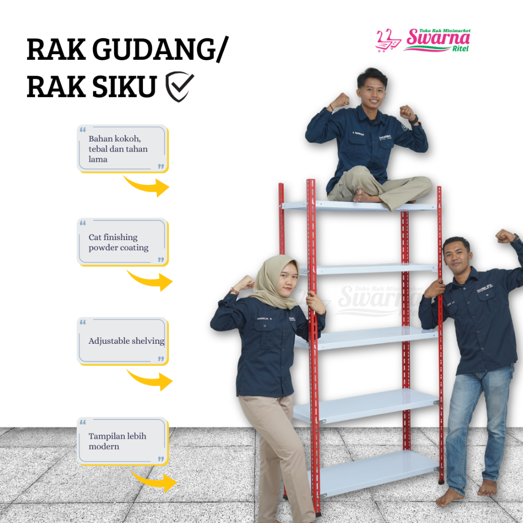 Rak Gudang Siku Besi Dan Rak Laundry