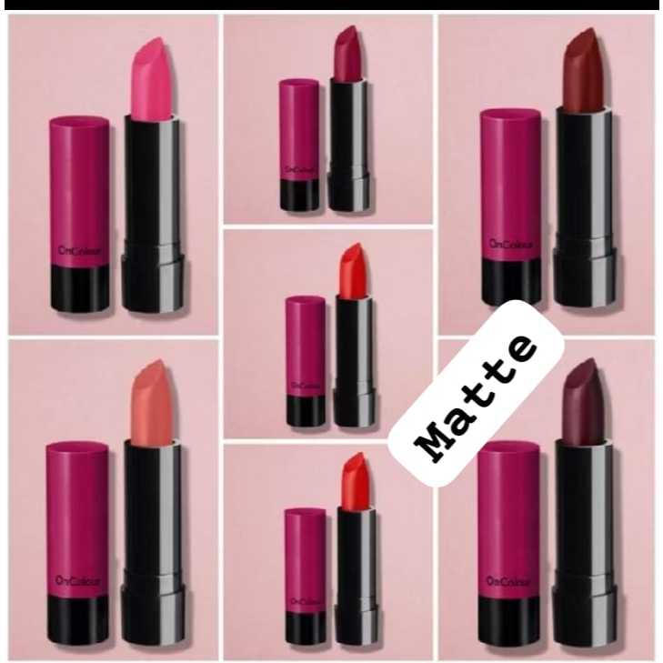 PROMO LIPSTIK WANITA ORIFLAME HARGA TERMURAH ON COLOUR MATTE LIPSTIK