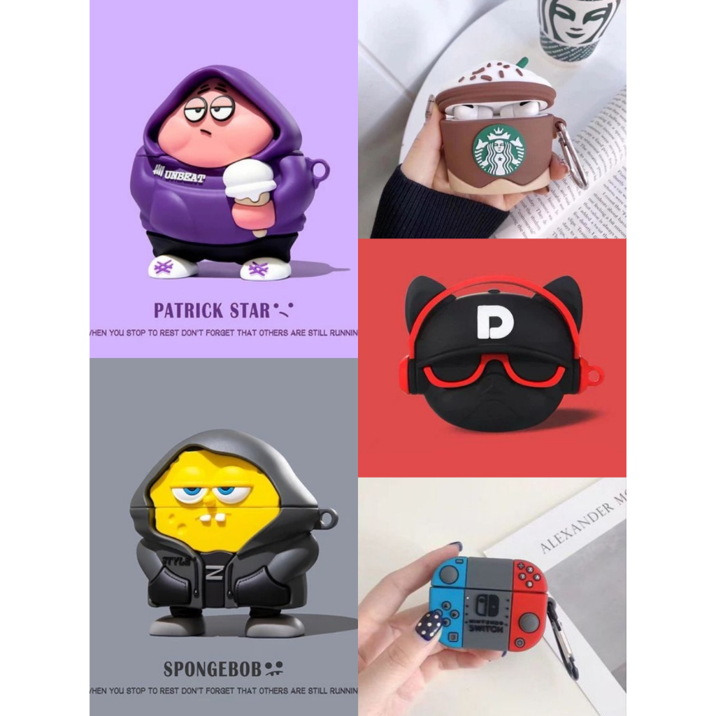 [ CASE ONLY } Casing TWS Arpds Pro 3 New Arpds Pro 2 Gen 3 Gen 4 ANC Kualitas Terbaik Dengan Motif 3