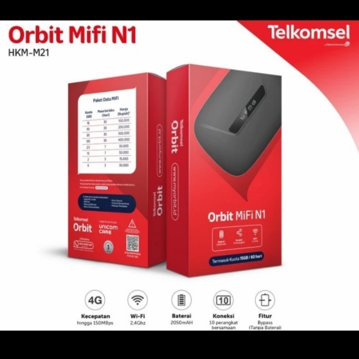 HKM Modem Orbit Portable HKM M21 MIFI N1