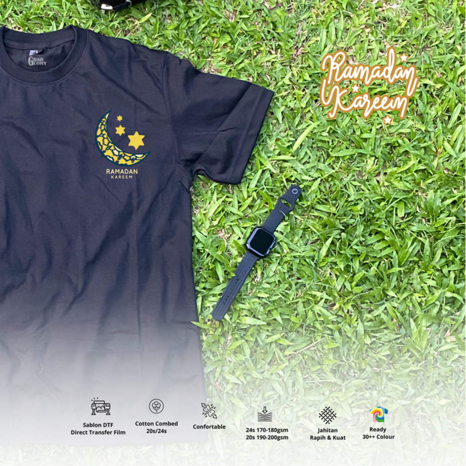Kaos Idul Fitri Cotton Combed 20s/24s Baju Lebaran 2026 Couple Keluarga Baju Couple Pasangan Lebaran
