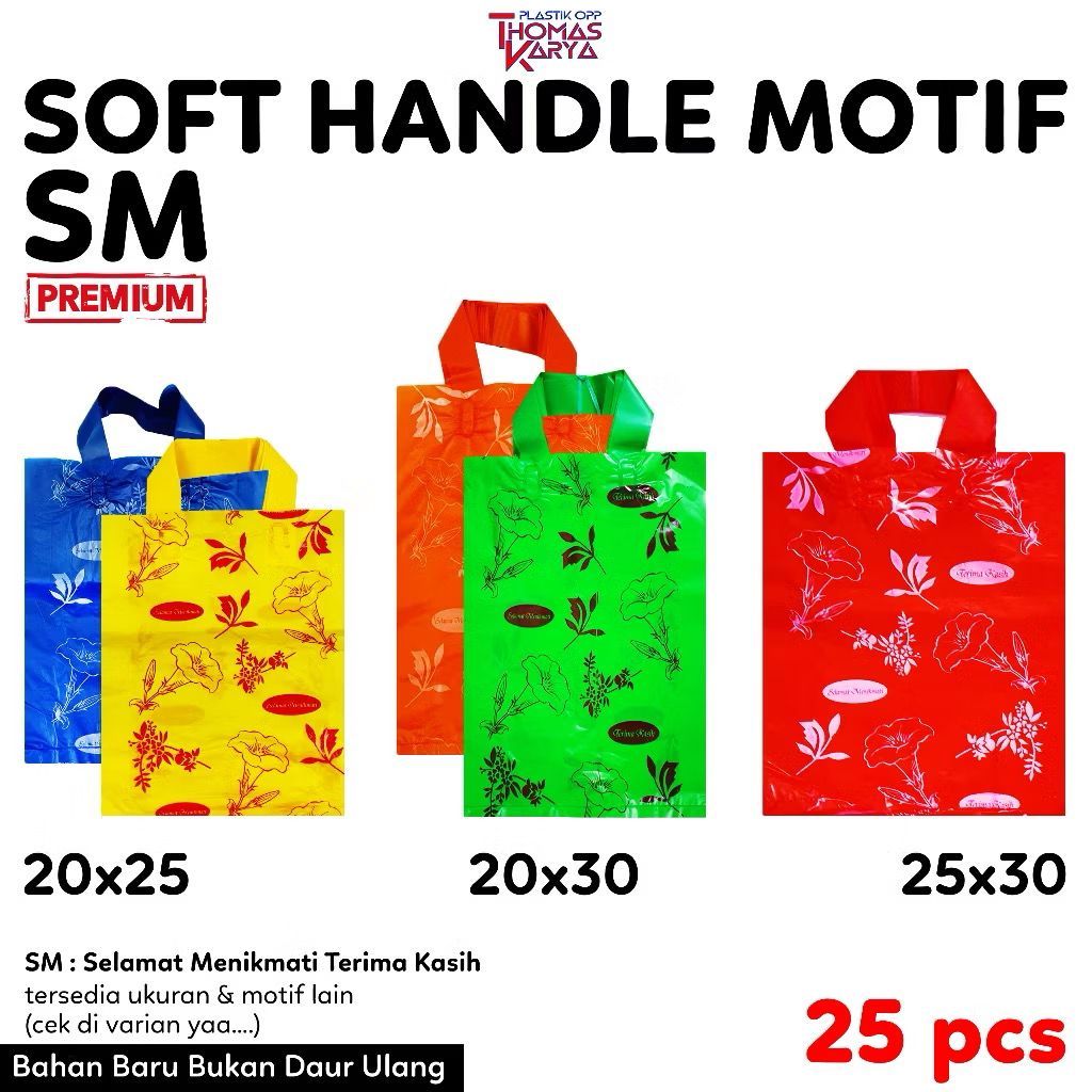Kantong Hidangan | Plastik Hajatan 20x25 20x30 25x30 isi 25 | Tas Motif SELAMAT MENIKMATI Hidangan P